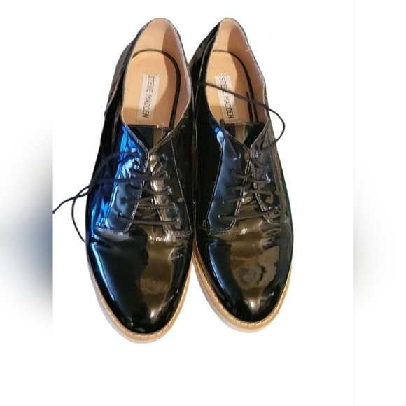 Steve Madden Black and White Oxfords Size 10M - Picture 1 of 5